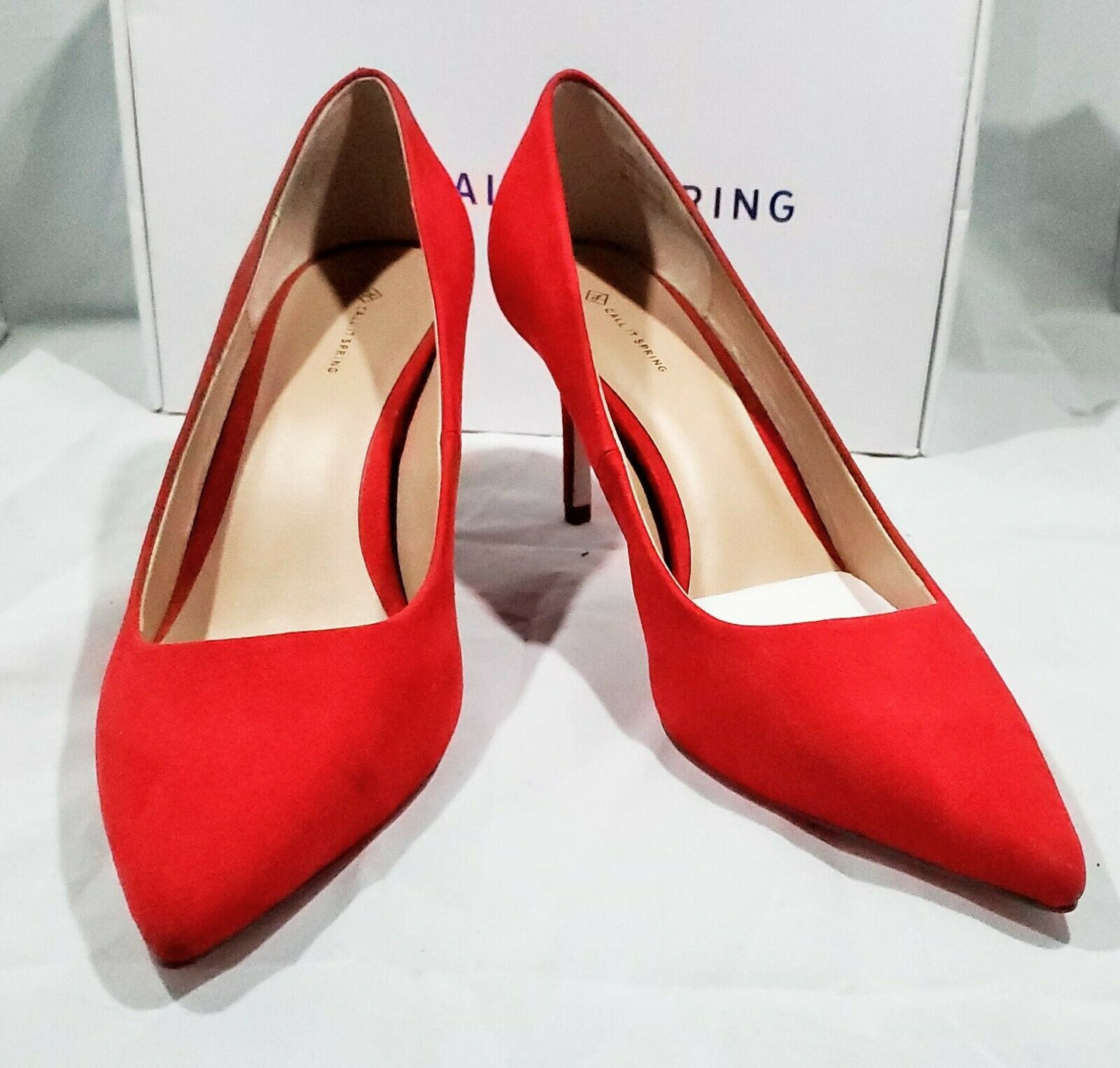 Call It Spring Women's Fririen Pumps  Color Red Size 10M