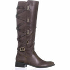 Thalia Sodi Women's Veronika Knee-High Fashion Boots  Brown Size 7