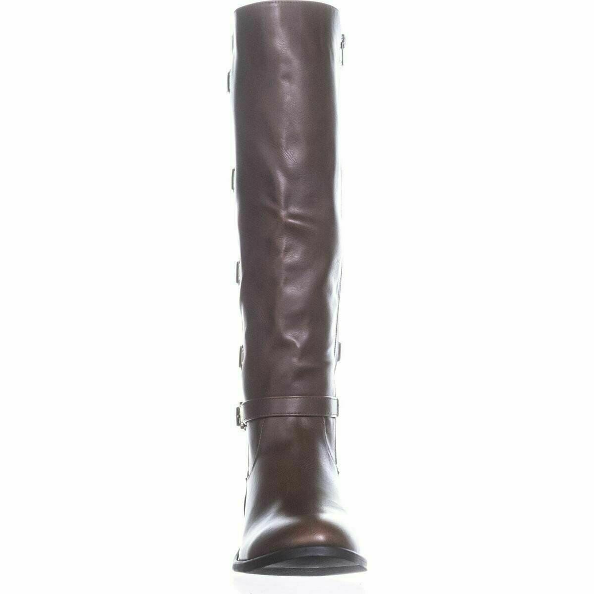 Thalia Sodi Women's Veronika Knee-High Fashion Boots  Brown Size 7