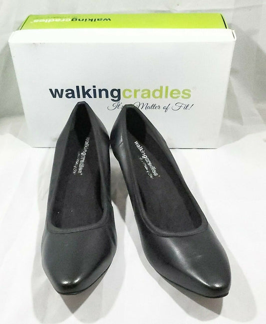 Walking Cradles Women's black izzy Pumps  size 12m