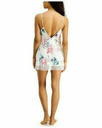 Linea Donatella Noralee Lace-Trim Chemise Floral Nightgown Size M