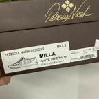 Patricia Nash Milla Sneakers Women's Shoes 051LEA-WHT White