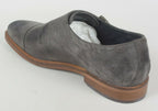 Alfani Men's Darius Monk-Strap Oxfords Shoes  Gray Size 7