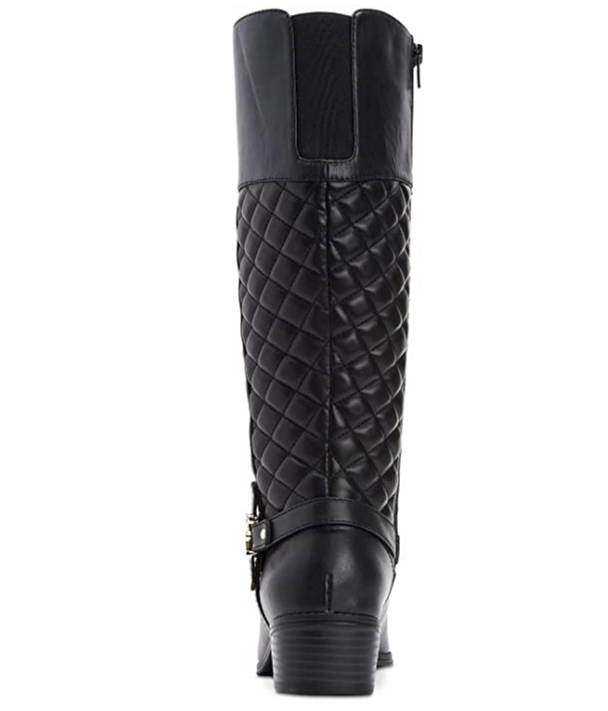Charter Club Womens Helenn Tall Wide Calf Riding Boots Color Black Size 6.5M