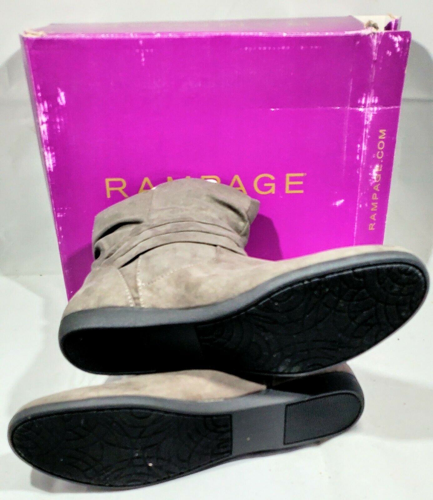 Rampage Basha Microsuede Bootie with Bow grey - 10m