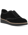 Anne Klein Women's April Loafer Flats  Black Size 6.5