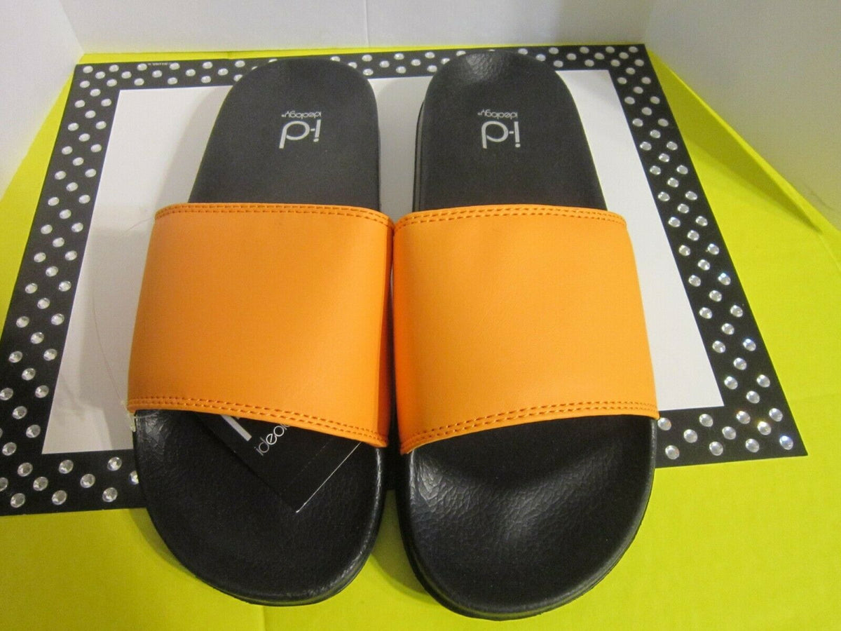 Ideology Men's Falon Slide Sandals Color Orange Size 10 M