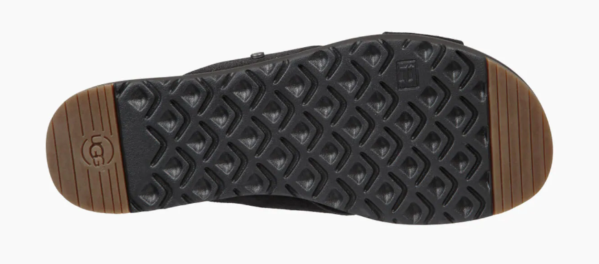 UGG  Women's Kari Glitter Slide Sandals Black  Size 10
