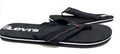 LEVI'S Men's Wordmark Slip-On Thong Sandals  Black Size 12