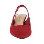 Bella Vita Womens Scarlett Slingback Pumps Red Kidsuede  Size 8.5M