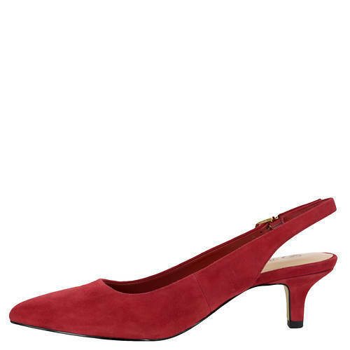 Bella Vita Womens Scarlett Slingback Pumps Red Kidsuede  Size 8.5M