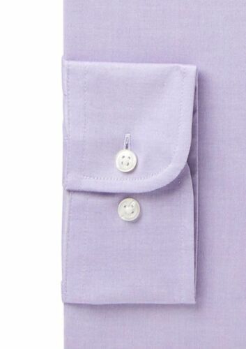 Club Room Men's Classic Regular Pinpoint Shirt  Color Lavender Size 17-34/35