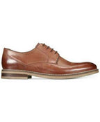 Alfani Men's Phillip Oxfords Lace-Up Dress Shoes  Tan Leather Size 9