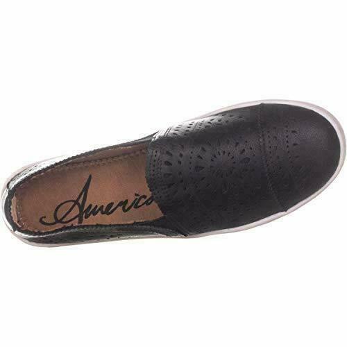 American Rag Shannen Slip-on Sneakers Black ASHANNENP Size 5.5M