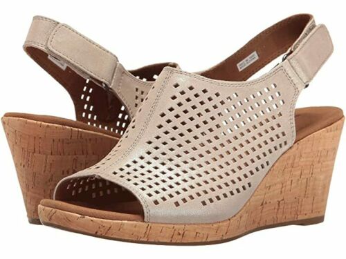Rockport  Briah Metallic KhakiPerf Sling Size 11M