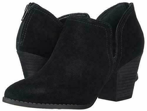 Carlos Santana Carmin Suede Block Heel Ankle Boot - Size 5M