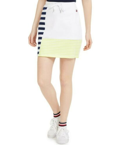 Tommy Hilfiger Women’s Sport French Terry Skirt  Color White  Size M