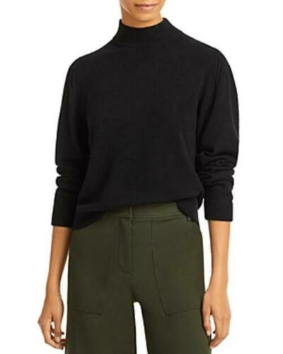 Aqua Cashmere Women’s Mock Neck Sweater   Color Black Size XS