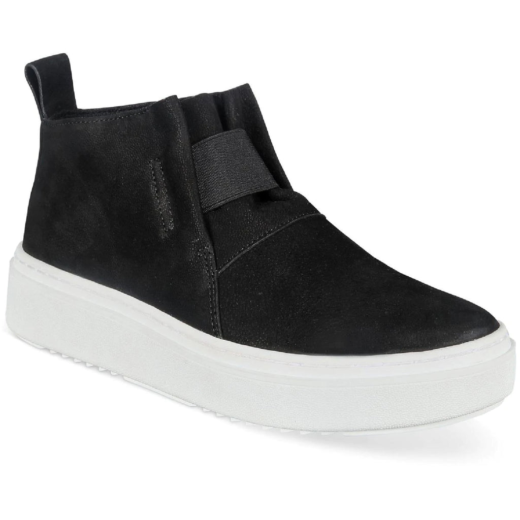 Eileen Fisher Women's Greta Sneaker Booties Black Nubuck Size 6