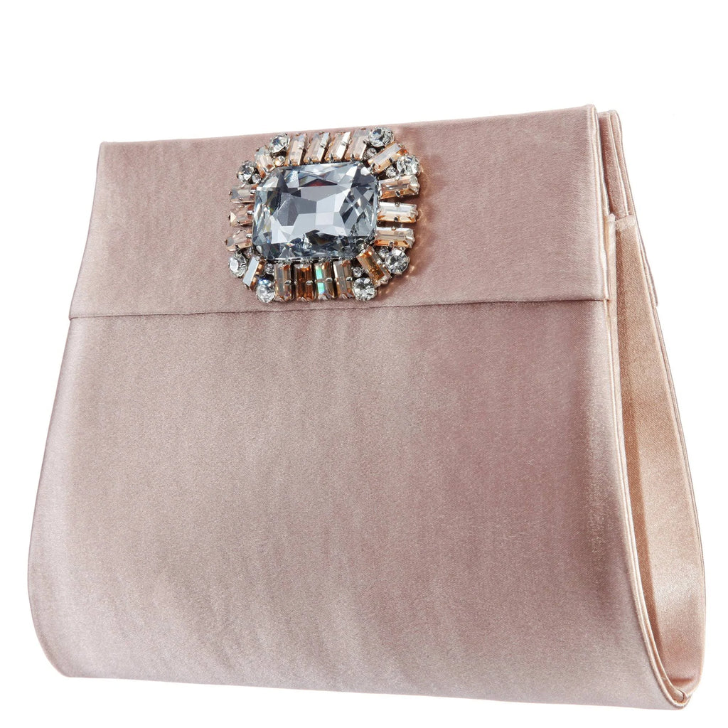 NINA Homage Crystal Embellished Clutch