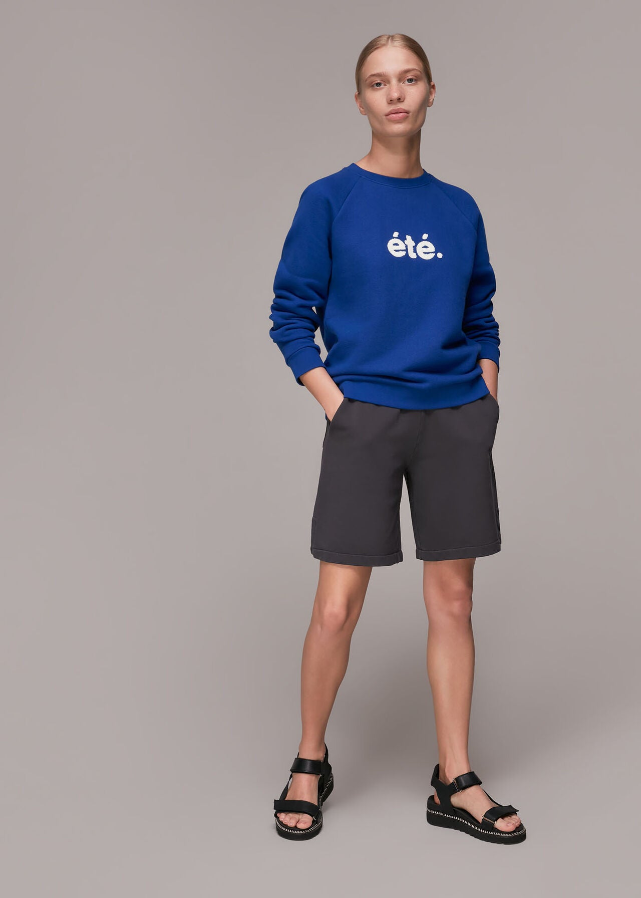 Whistles RESPONSIBLE ETE SWEAT  Color Blue Size M